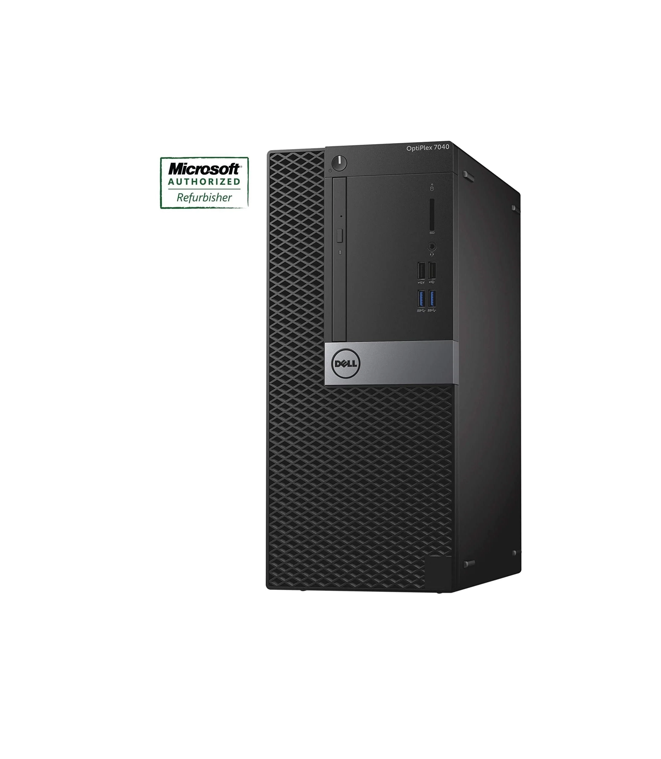 Dell OptiPlex 7040 Tower i5-6400 2.7GHz 8GB RAM 240GB Solid State Drive Windows 10 Pro-Refurbished
