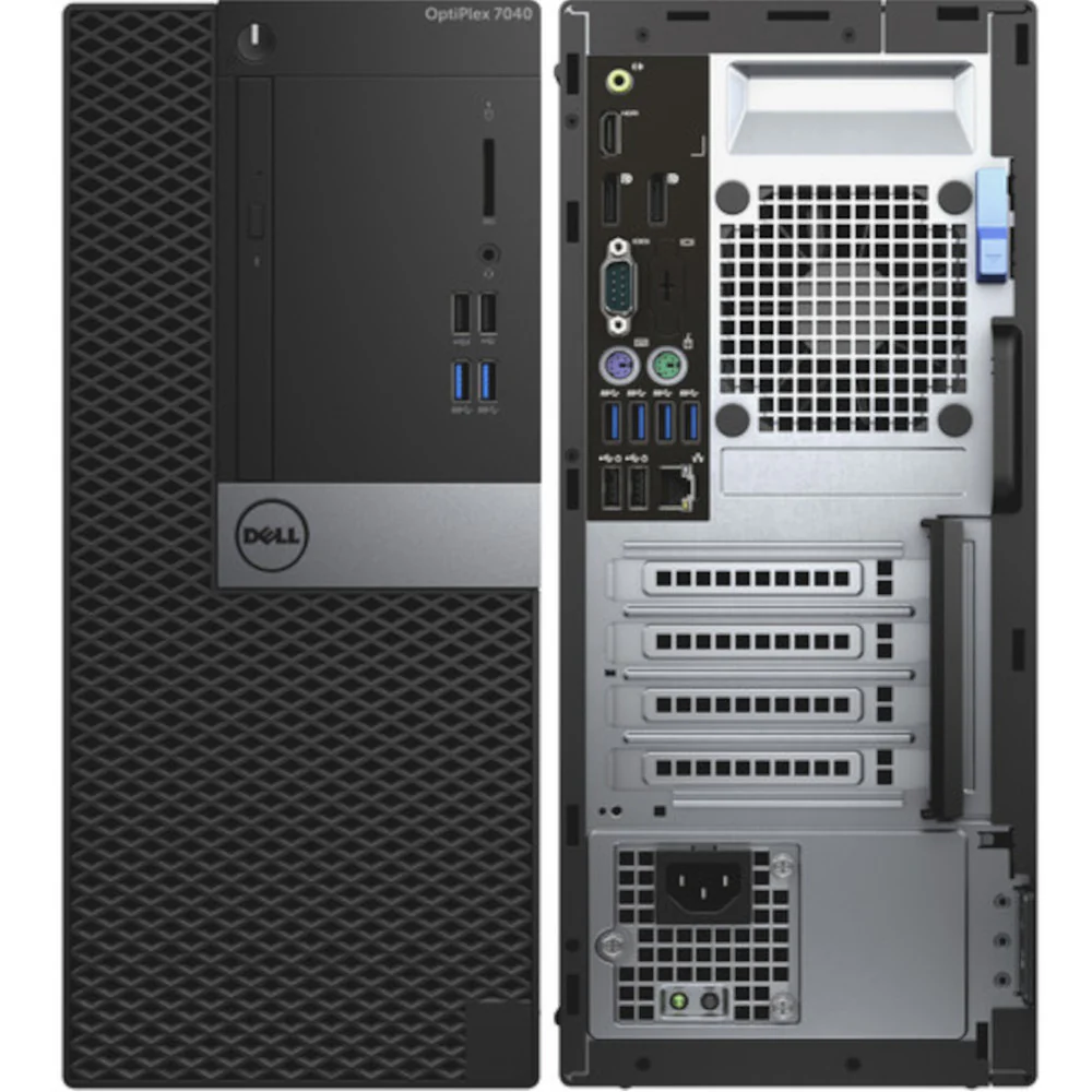 Dell OptiPlex 7040 Tower i7-6700 3.4GHz, 8GB RAM 256GB Solid State Drive Windows 10 Pro-Refurbished - Image 3