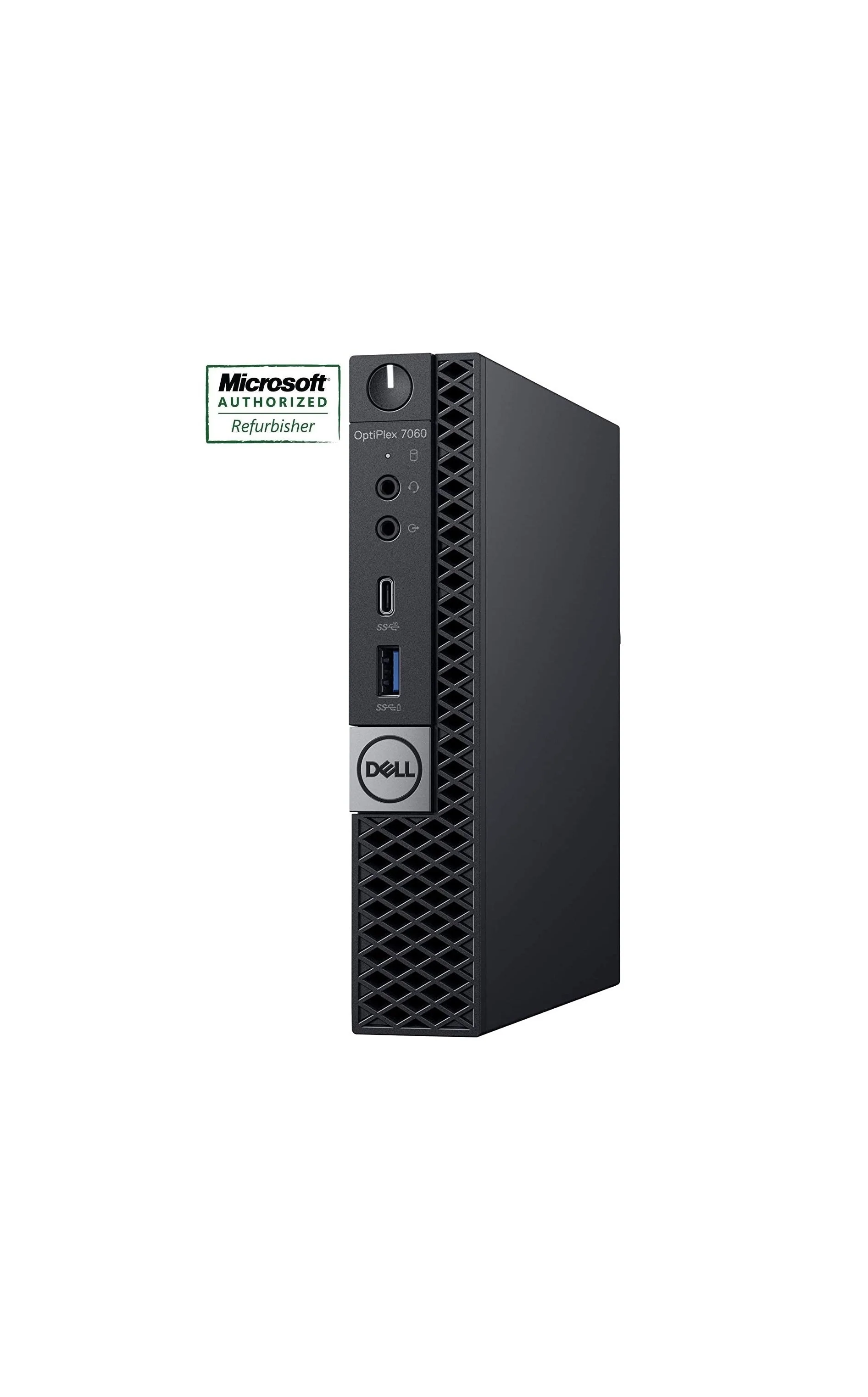 Dell OptiPlex 7060 Mini Desktop - Intel Core i5-8500T 2.1GHz, 16GB RAM, 256GB SSD Windows 10 Pro – Refurbished