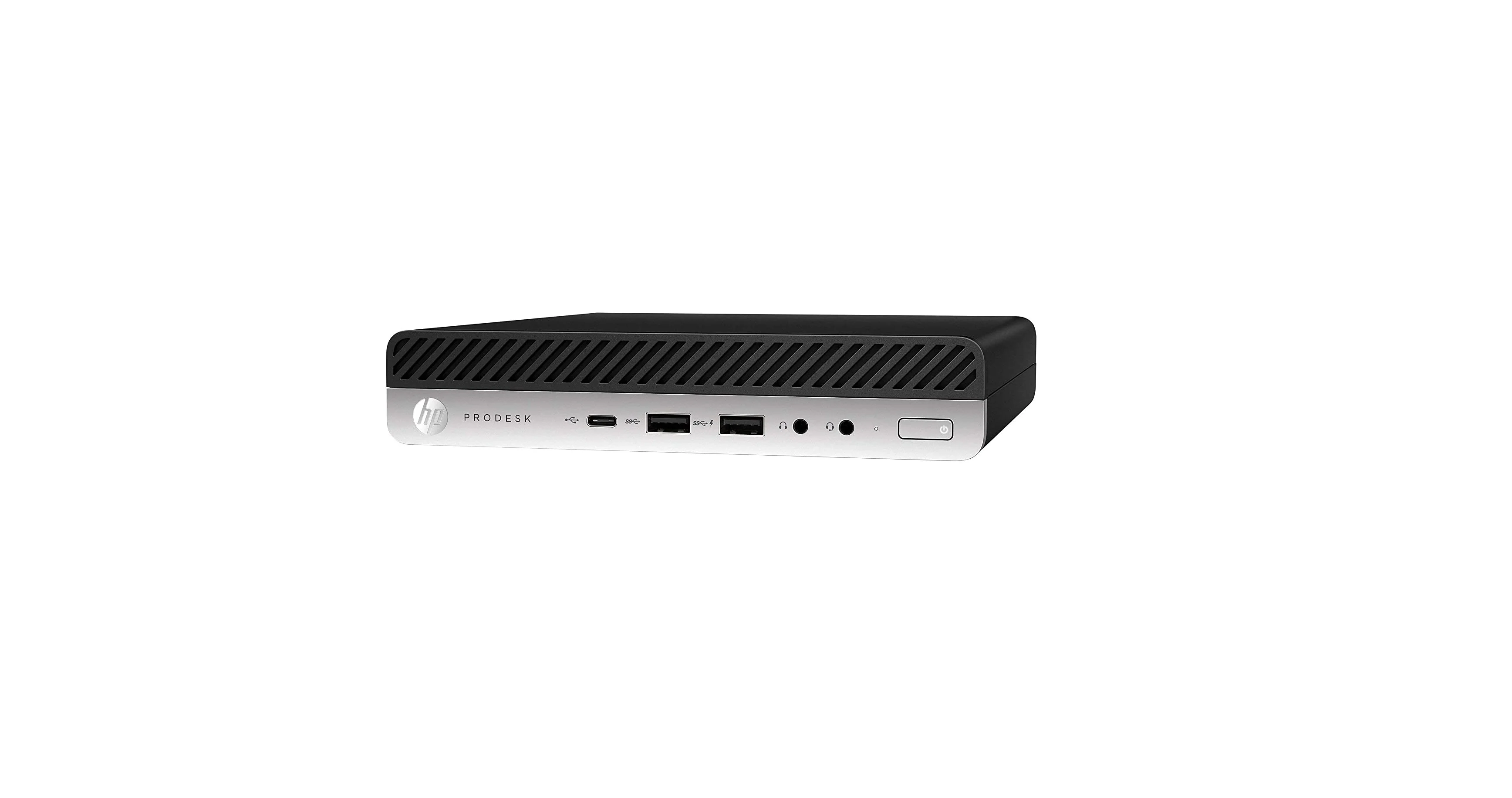 HP ProDesk 600 G3 Mini Desktop i5-6400T 2.2GHz ,8GB RAM 256GB Solid State Drive Windows 10 Pro - Refurbished - Image 2