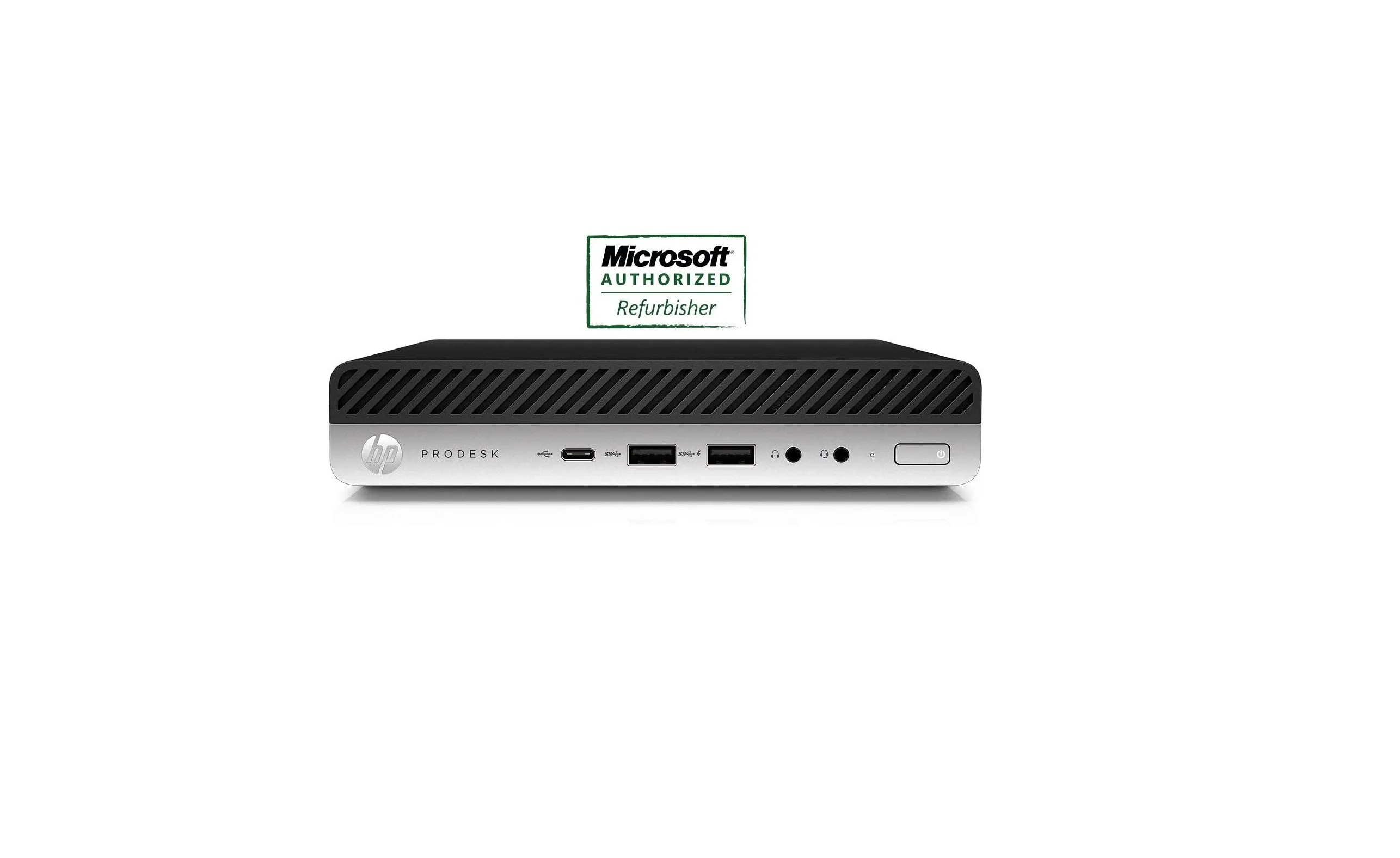 HP ProDesk 600 G3 Mini Desktop i7-6700T 2.8GHz ,8GB RAM 256GB Solid State Drive Windows 10 Pro - Refurbished