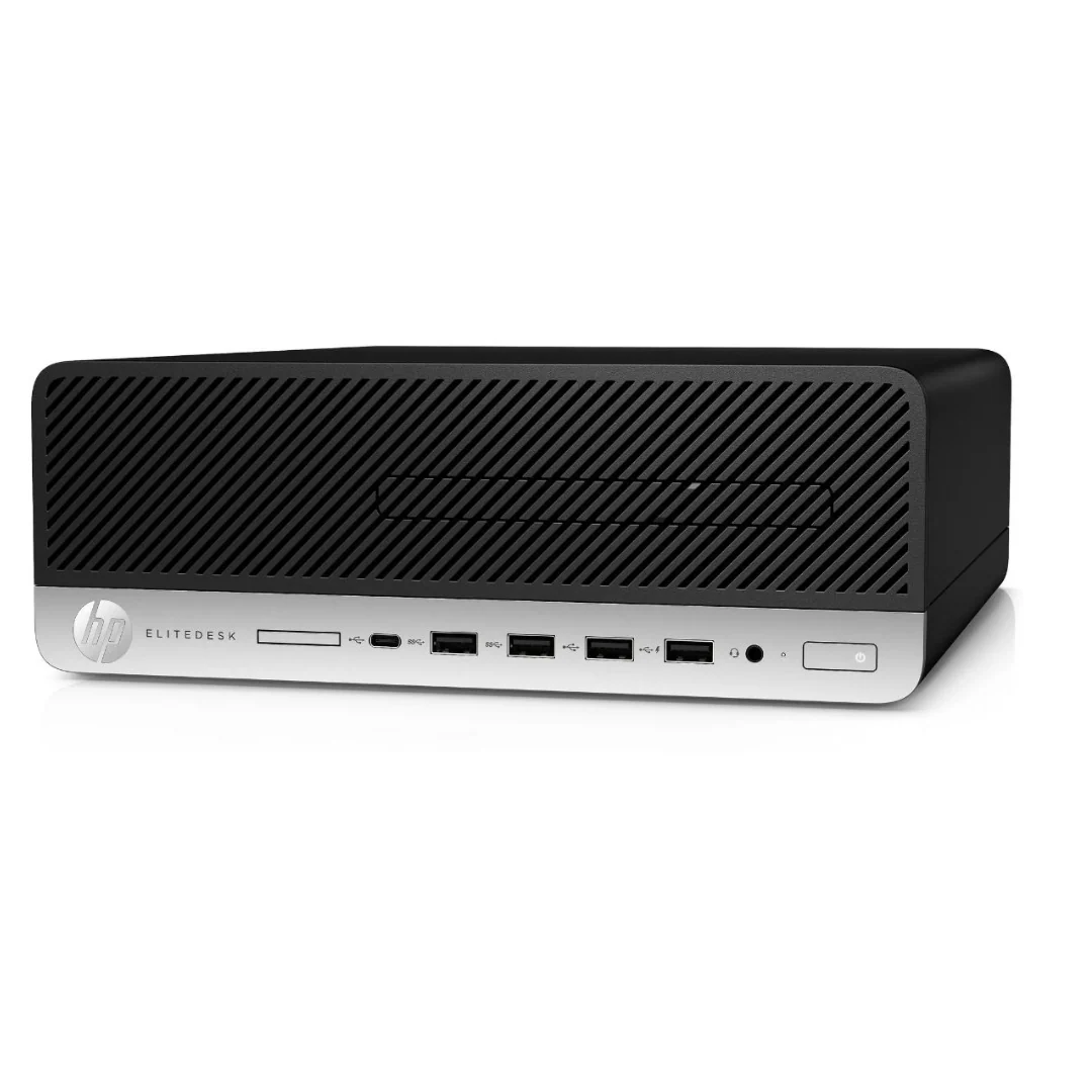 HP EliteDesk 705 G4 Small Form Factor Desktop AMD-Ryzen 2400G 3.6Ghz 16GB 256GB SSD Windows 10 Pro Refurbished