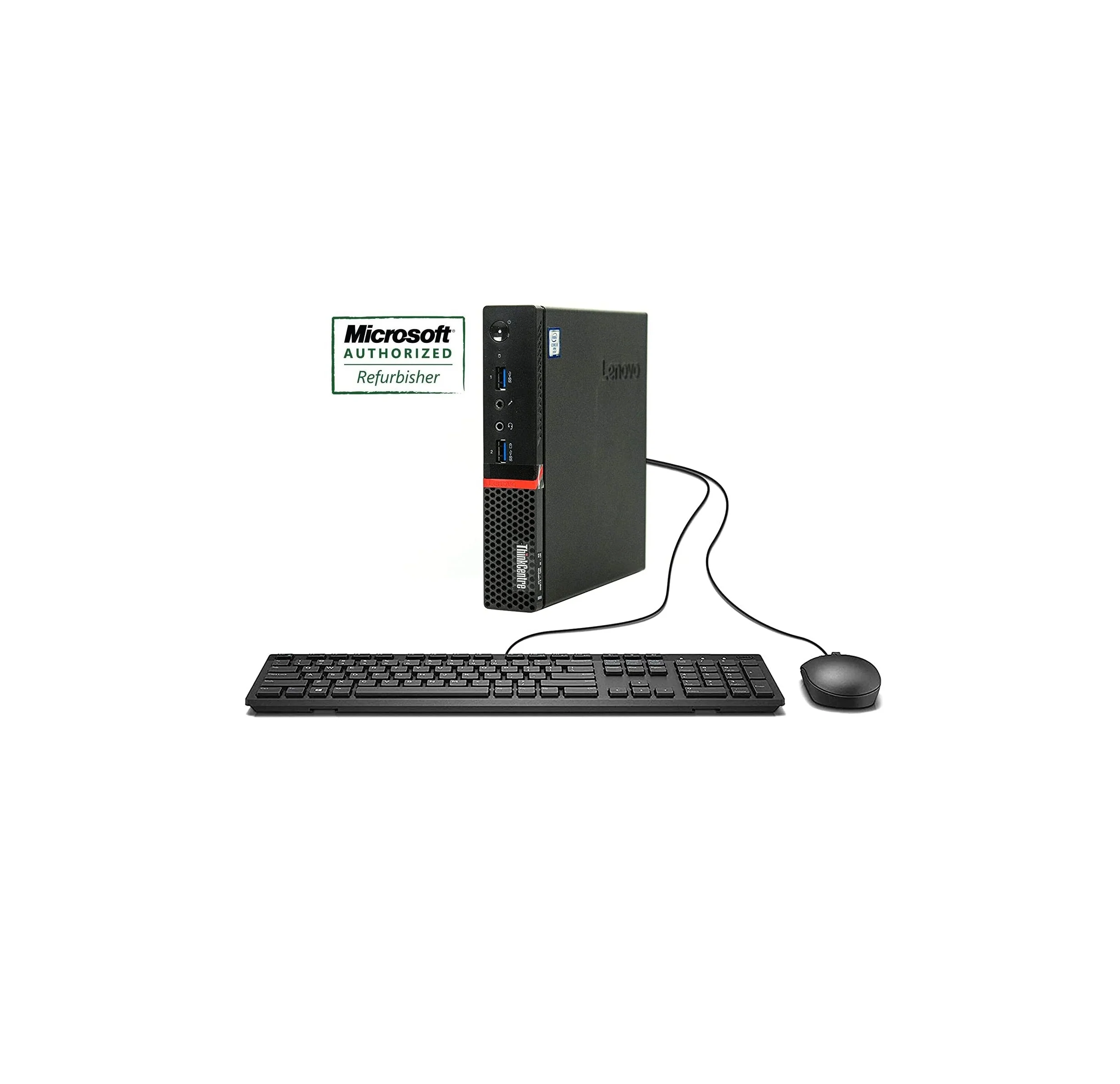 Lenovo M900 Tiny Desktop Intel i5-6500T 2.2GHz, 16GB RAM 512GB Solid State Drive, Windows 10 Pro - Refurbished