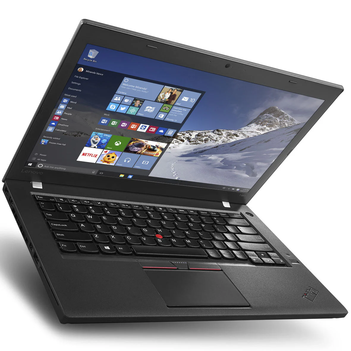 Lenovo T460 i5-6300U 8GB RAM 256 GB SSD 14"NT Windows 10 Pro - Refurbished