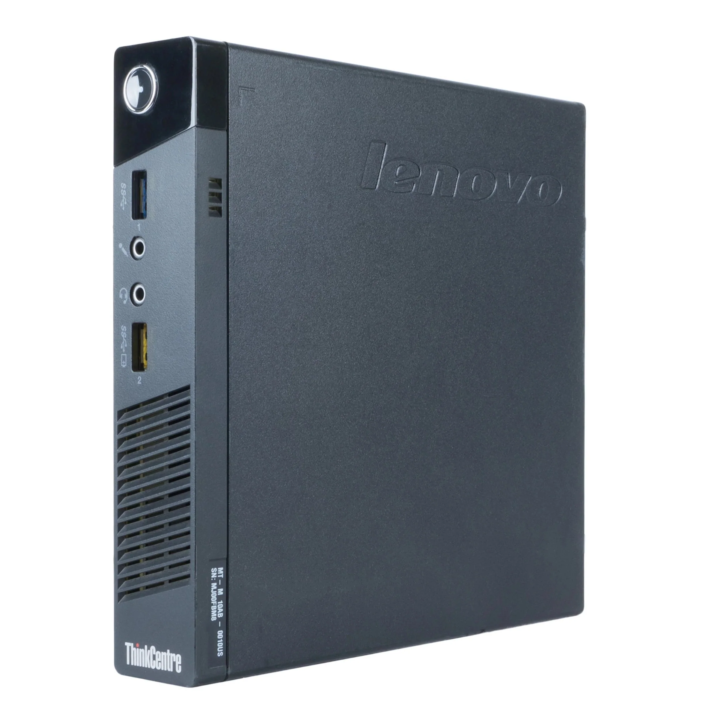Lenovo ThinkCentre M93 Tiny Desktop i5-4670T 2.3GHz, 8GB RAM, 256GB Solid State Drive, Windows 10 Pro - Refurbished