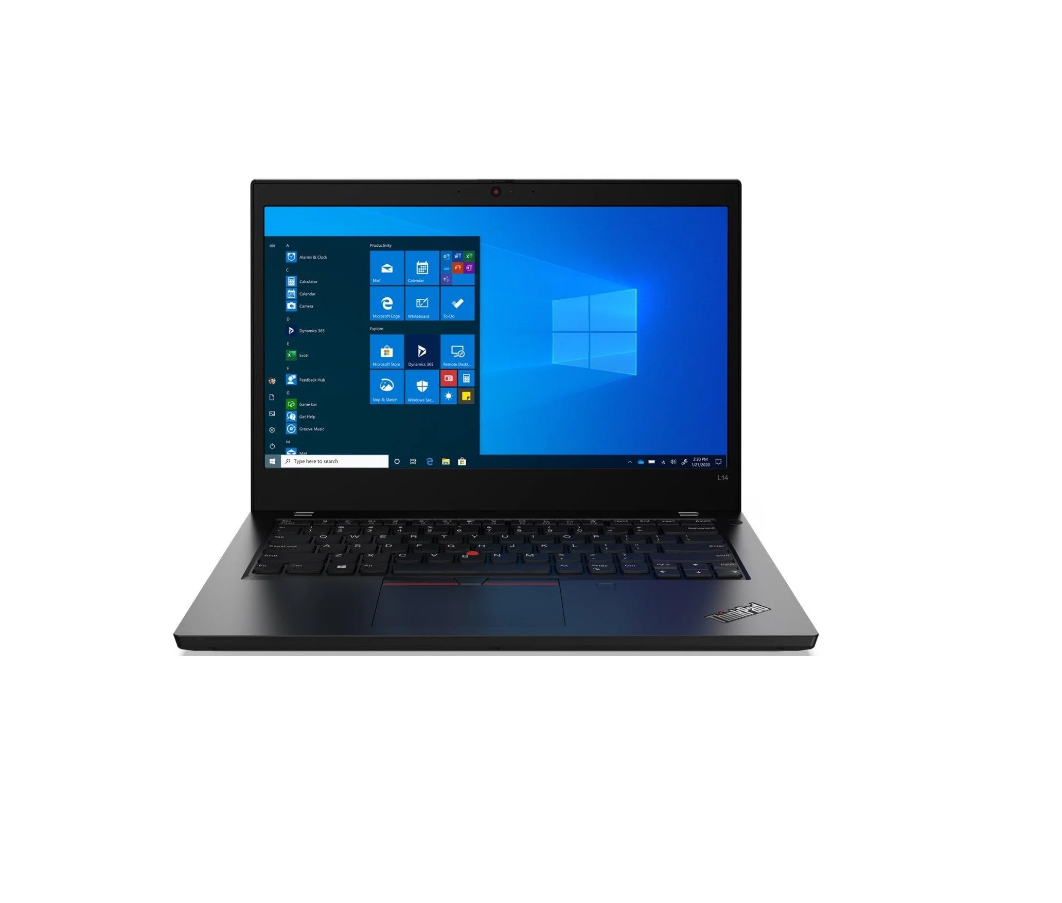 Lenovo ThinkPad L14 Gen 1 14" Laptop Ryzen 3 4450U 16 GB 256 SSD  Windows 11 Pro - Refurbished