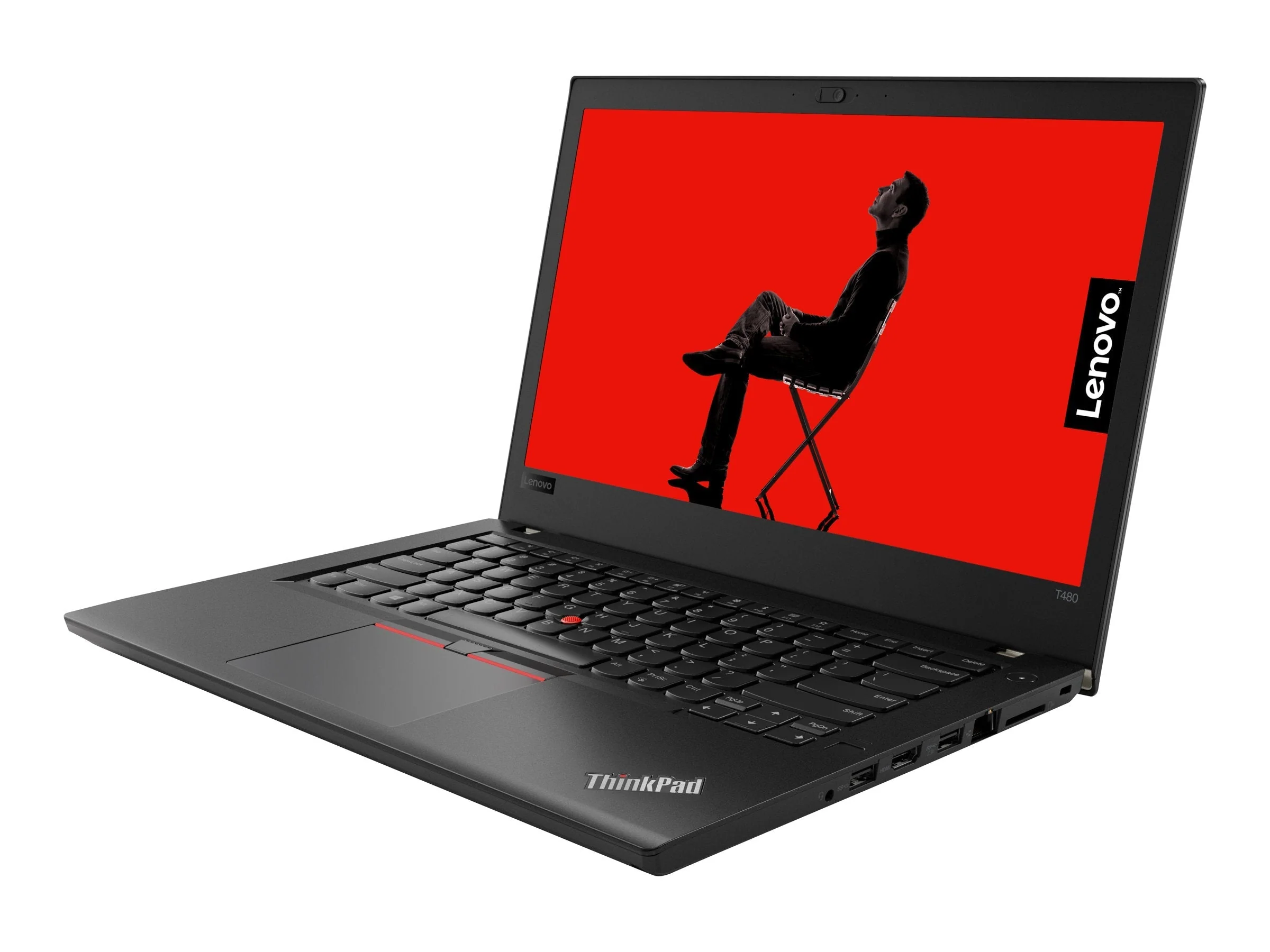 Lenovo ThinkPad T480 14" Laptop Intel Core i7-8650U 1.9 GHz 16 GB 512 GB SSD  Windows 11 Pro - Refurbished - Image 3